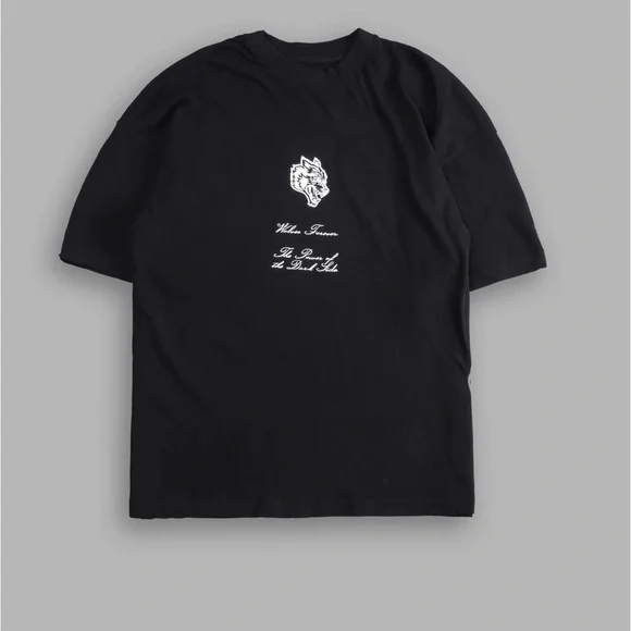 DARTH MAUL "SIDE BY SIDE" OVERSIZED TEE IN BLACK